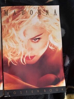 Madonna 1990 concert Tour Vibrant Poster Book